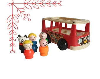 Minivan vintage Fisher Price Play Family n. 141