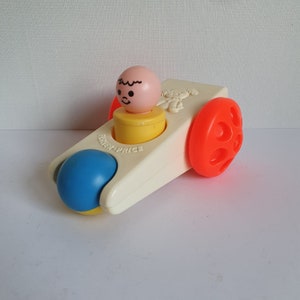 Vintage Fisher Price Click &#39;n Clatter Car #417