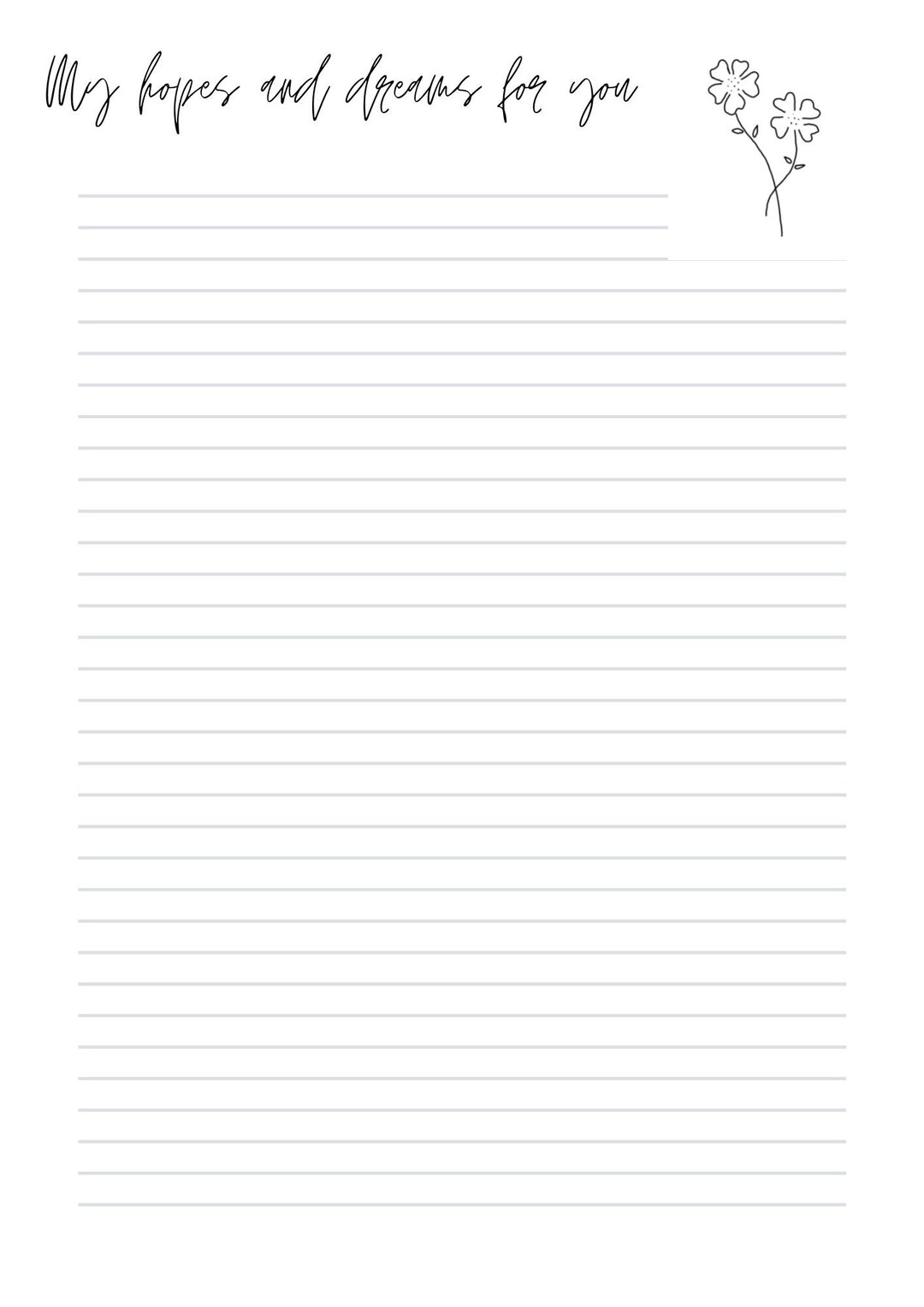 Keepsake Letters Etsy