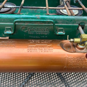 Rare Coleman 4M Camping - &quot;Tourist Stove&quot;