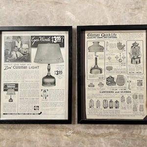 Coleman Vintage Ads