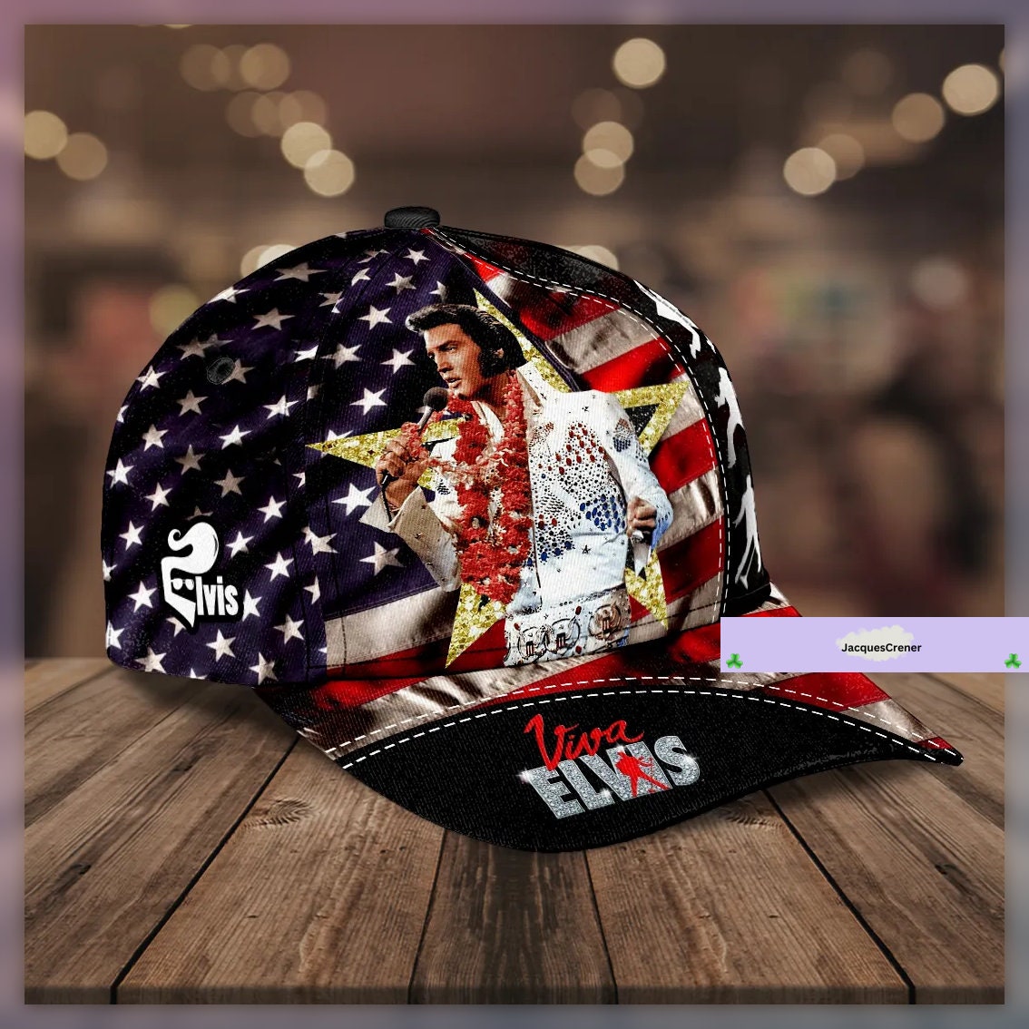 Elvis Presley Cap Elvis Presley Classic Cap the King of Rock Etsy