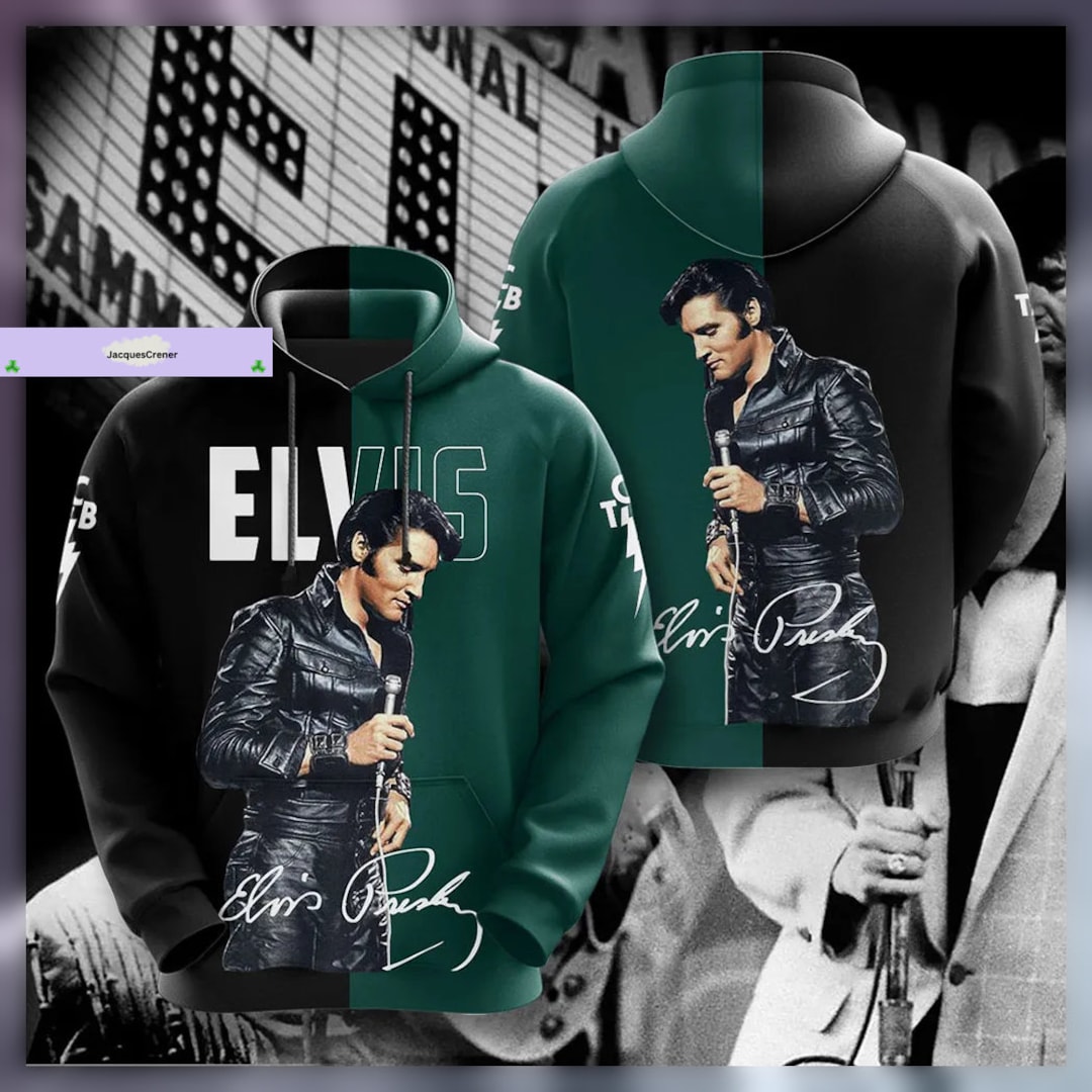 Elvis Presley Hoodie Elvis Hoodie for Men Elvis Presley Etsy