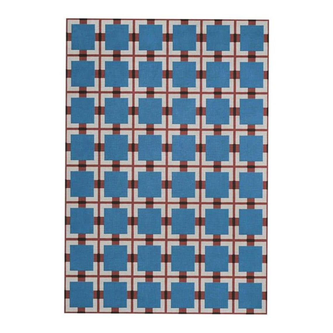 9x12 Hand Tufted Modern Rug Geometric Design Area for Living Room Kids ...