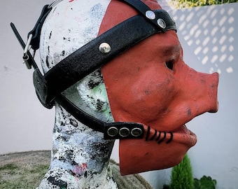 Máscara de Paul Pig estilo Slipknot, Iowa, 1999, accesorio de Halloween, Corey Metal