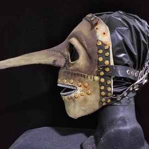 slipknot style chris iowa mask vol 3 1999 metal halloween prop