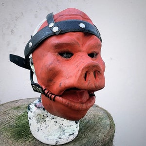 slipknot style paul pig mask iowa 1999 halloween prop corey metal