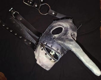 Máscara de Chris Iowa estilo Slipknot, vol. 3, 1999, utilería de metal para Halloween