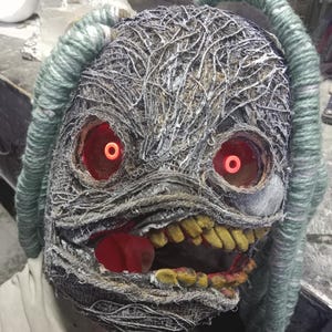 slipknot style LED LIGHT EYES corey mask 25th anniversary iowa halloween prop 1999