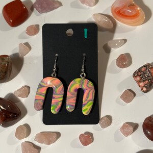 Funky multicolor earings