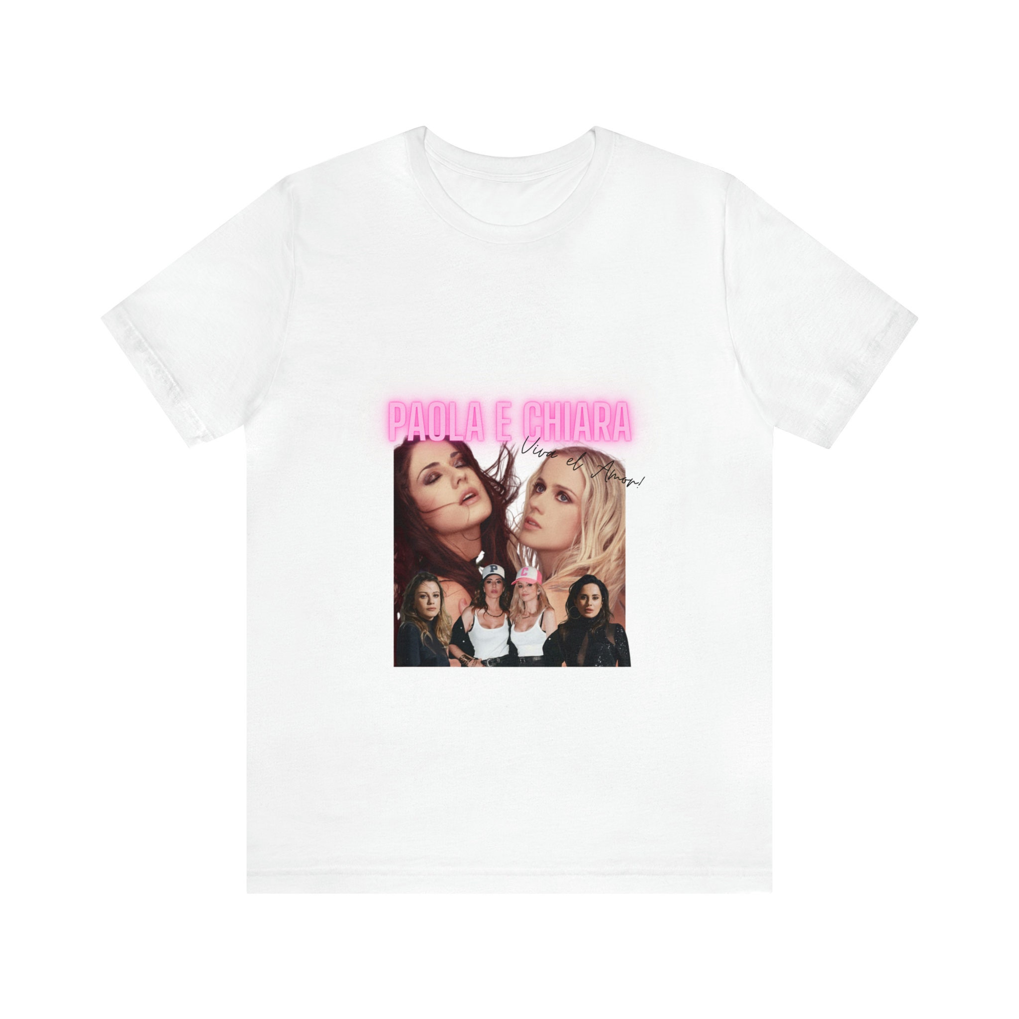 Paola E Chiara Unisex Homage Tshirt Etsy Australia