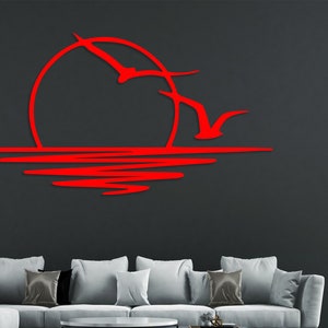 red bird decor