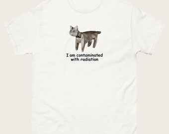 Ich bin Kontaminiertes Katzen Shirt, Ironisches Shirt, Lustiges Gag Geschenk