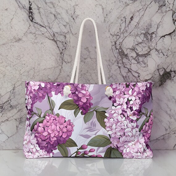 Floral weekender bag cheap