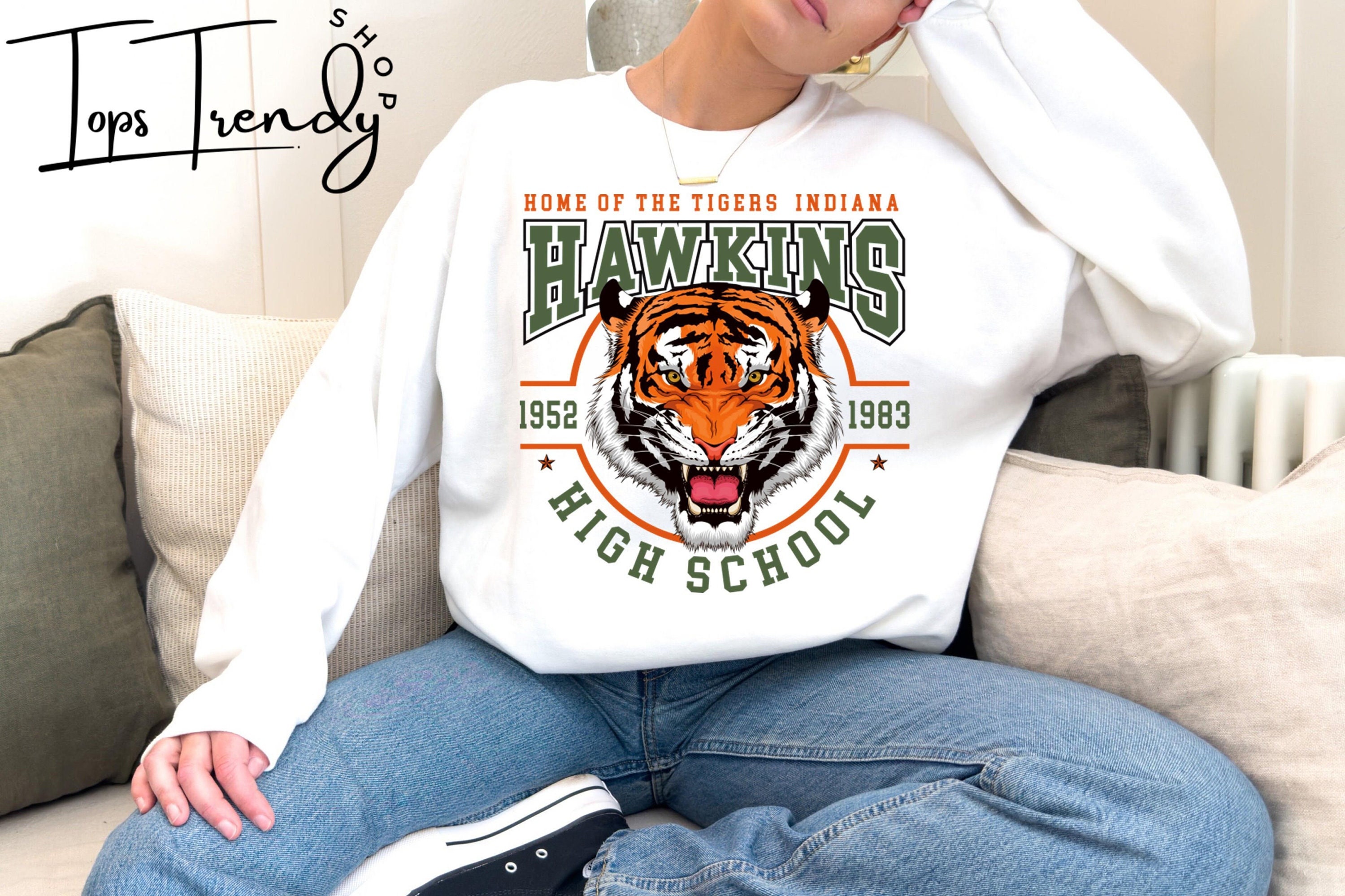 Hawkins Tigers - Etsy