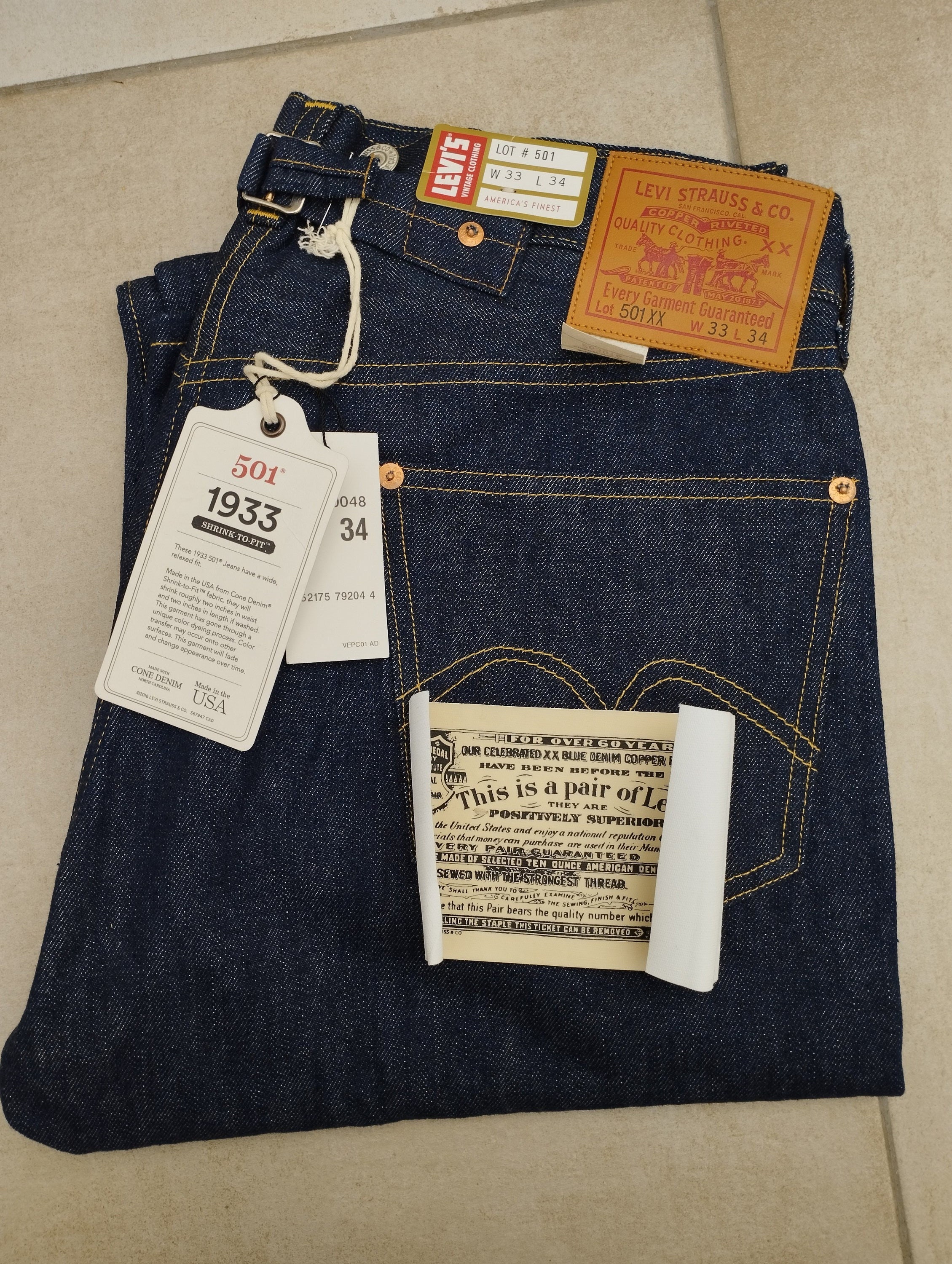 Deadstock Big E Levi - Etsy