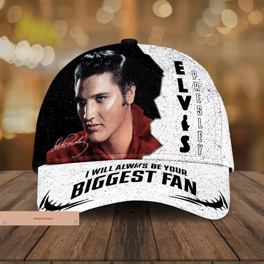Elvis Presley Cap Elvis Presley Classic Cap the King of Rock Etsy