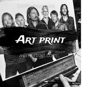 Moo band  poster print