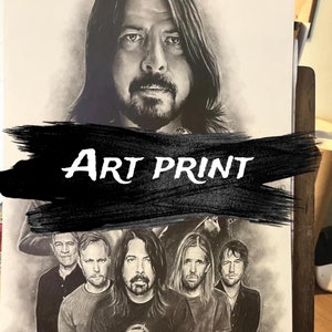 Foofighters band ultimate poster print
