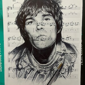 Limited edition Ian brown poster print image 2