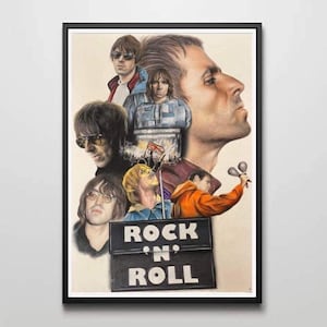 Stampa di poster Rock n&#39; Roll