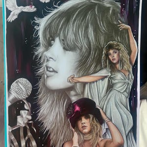 Impresión del póster de Stevie Nicks