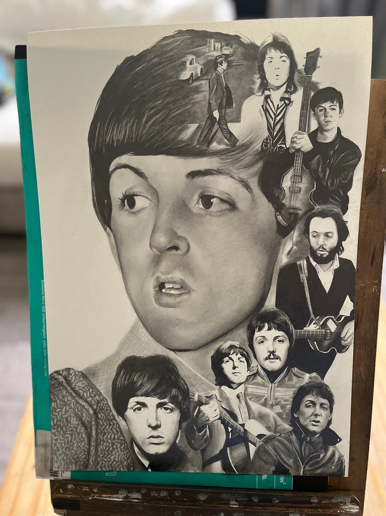 Paul Mccartney Heads Poster Print - Etsy