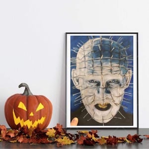 Pinhead Hellraiser posterprint
