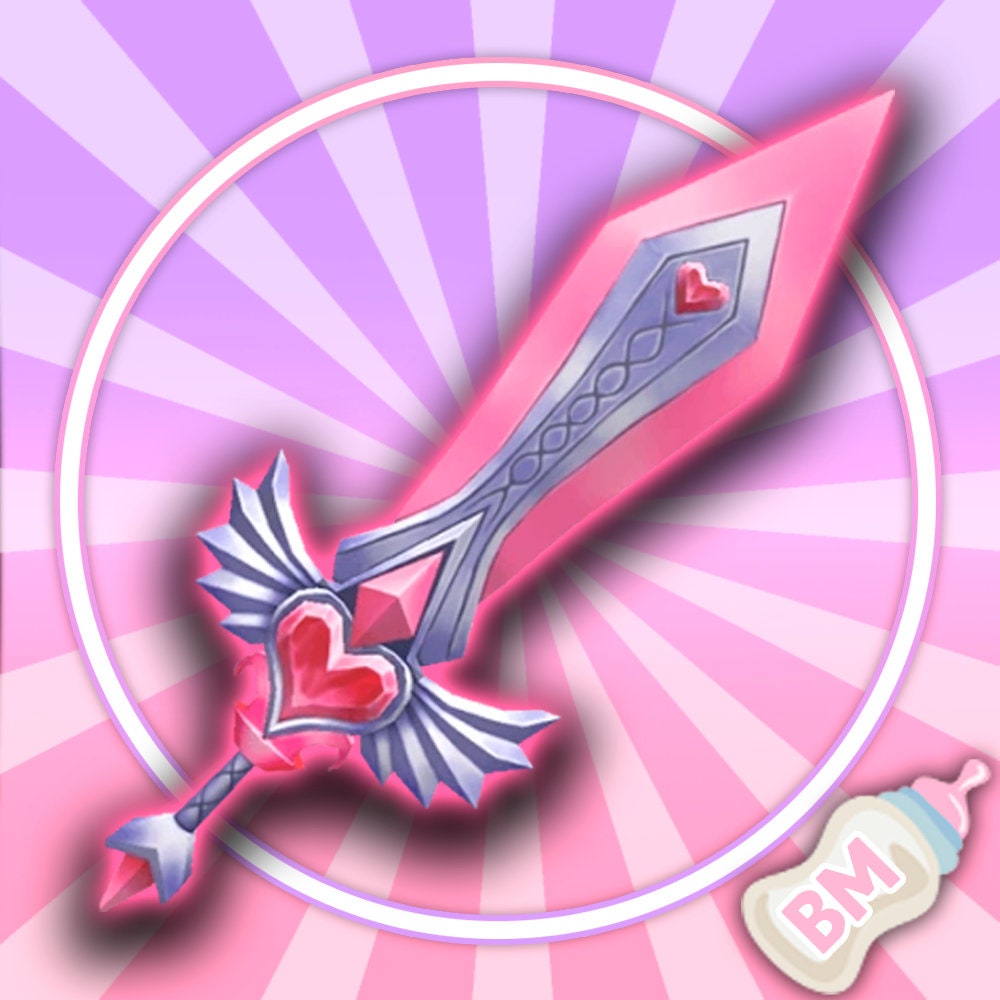 HEARTBLADE MM2 GODLY *FAST DELIVERY & CHEAP*, ROBLOX VALENTINE MURDER  MYSTERY 2