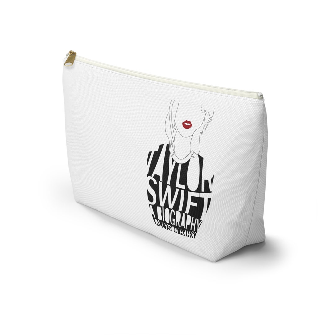 Back to School Taylor W/red Lips-inspired Accessory Pouch W/ T-bottom ...