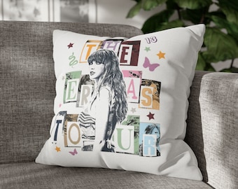 The Eras Tour Pillow, Taylor Swift Home Decor, Swifty Paradise, Your Personalized Space, Taylor Swift Mercandise