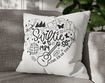 TS Heart Shape Pillow, Taylor Swift Home Decor, Swifty Paradise, Your Personalized Space, Taylor Swift Mercandise