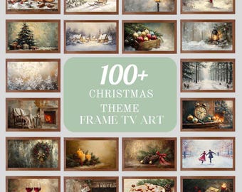 Christmas Frame TV Art: 100+ Winter Holiday Images | Digital Download Samsung Frame