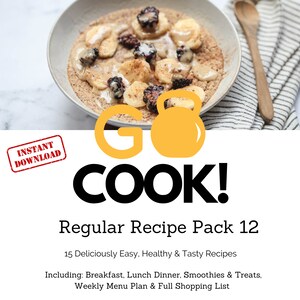 Pérdida de peso/Libro de recetas digital/Preparación de comidas/Snacks saludables/Receta pdf/Planificador de recetas/Plan de comidas semanal/Plan de comidas/Menú de cena semanal/Comida/Dieta