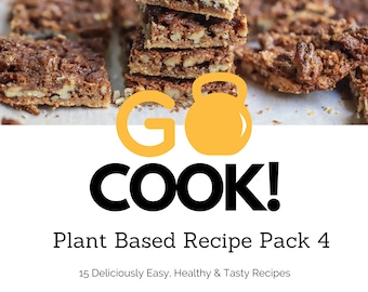 Plant Based Recipe Pack | Healthy Vegan Cookbook (Digital Download)