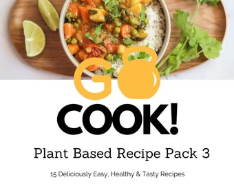 Plant-Based Recipe Book | Healthy Vegan Meal Plan (Digital Download)