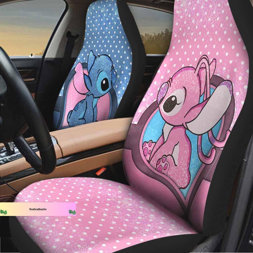 Angel Car Seat Covers,black Car Decor Aesthetic Gift for Him,tattoo Art Car  Decorations for Men,guardian Angel New Car Accessories for Me 