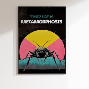 Kafka Metamorphosis Book Cover Art Print (Digital Download)
