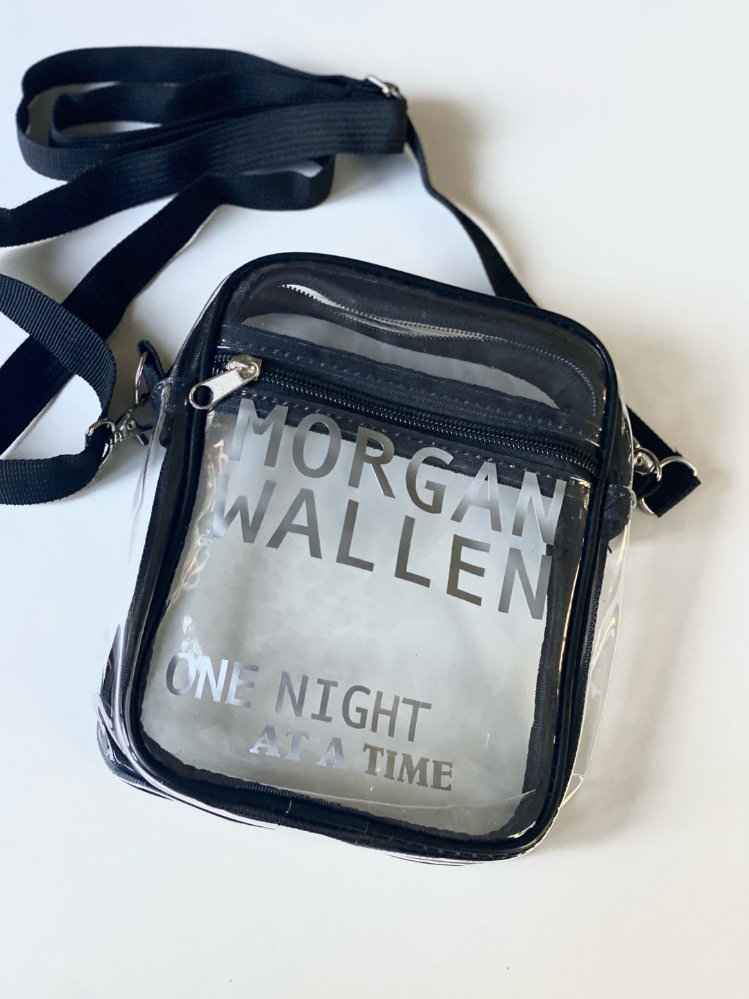 Custom Clear Concert Bag Clear Bag Cross Body Bag Stadium Etsy