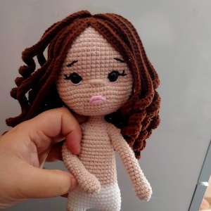 Amigurumi Baby Doll Crochet Pattern,PDF,Toy Pattern,DIY Handmade Gift For Kids, Digital Download,Beginner Friendly Doll Tutorial.