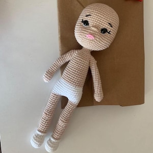 Amigurumi Baby Doll Crochet Pattern,PDF,Toy Pattern,DIY Handmade Gift For Kids, Digital Download,Beginner Friendly Doll Tutorial.