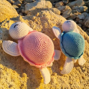 Sea Turtle Crochet Pattern Easy PDF Download  Amigurumi Patterns Turtle Pattern Baby Sea Turtle Crochet Patterns Beginner