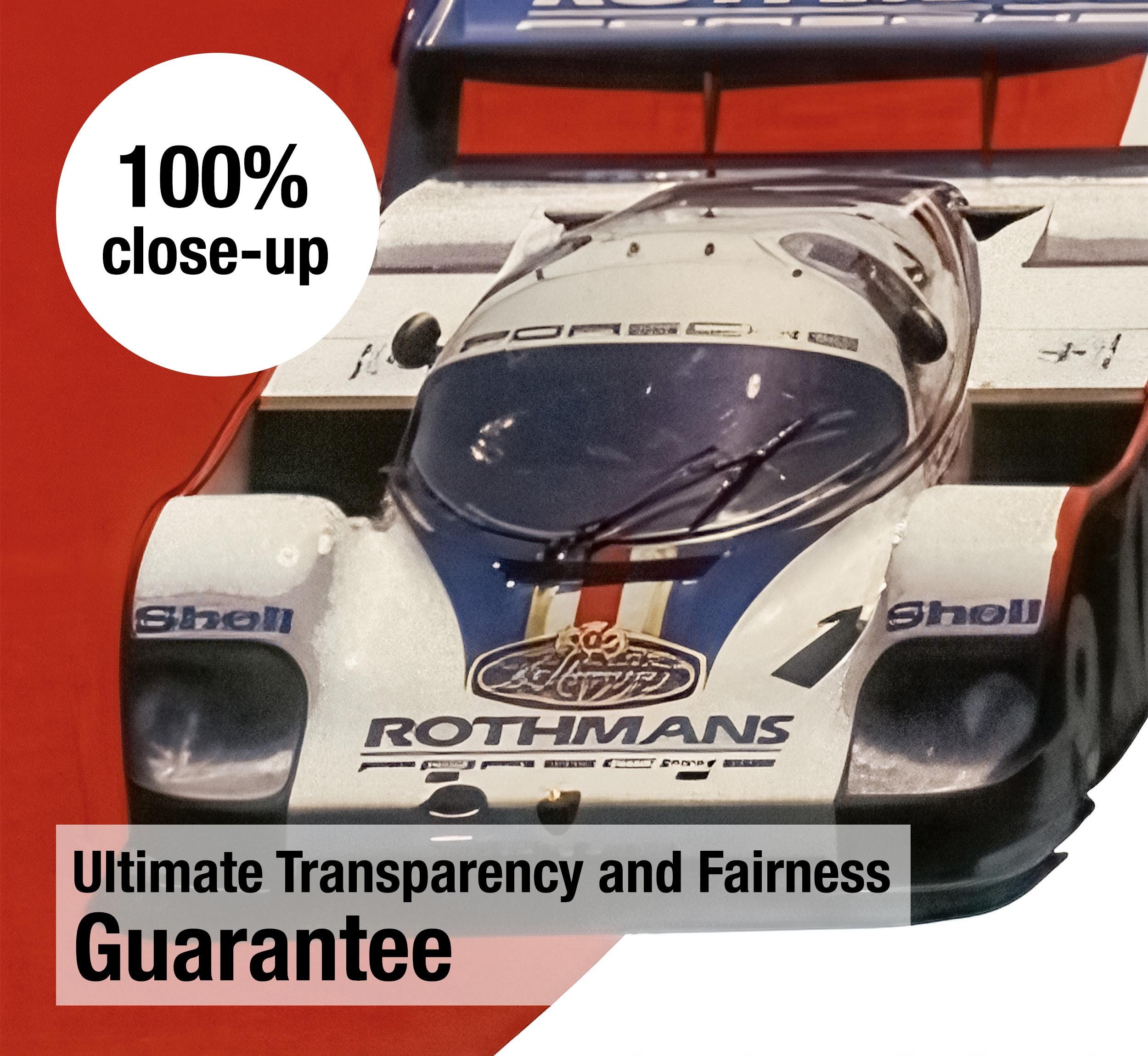 Porsche 956 Poster Fuji 1982 | Vintage 80s Race Car Motorsport