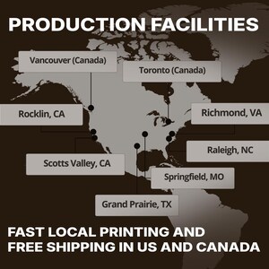 MAX PORSCHE. PRODUCTION FACILITIES. FAST LOCAL PRINTING AND 
FREE SHIPPING IN US AND CANADA.