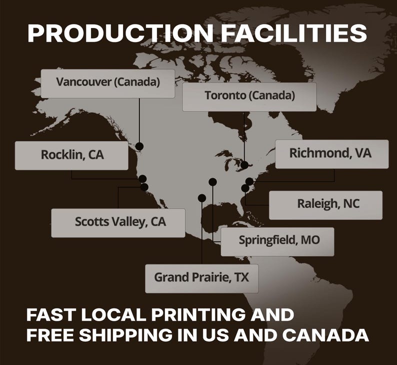 MAX PORSCHE. PRODUCTION FACILITIES. FAST LOCAL PRINTING AND 
FREE SHIPPING IN US AND CANADA.