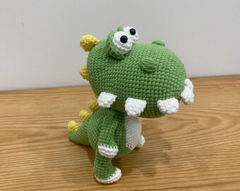 Toothy T-Rex Dinosaur Amigurumi Crochet Pattern, Crochet Dinosaur Pattern, Amigurumi Dinosaur Pattern, Tyrannosaurus Rex Crochet Pattern