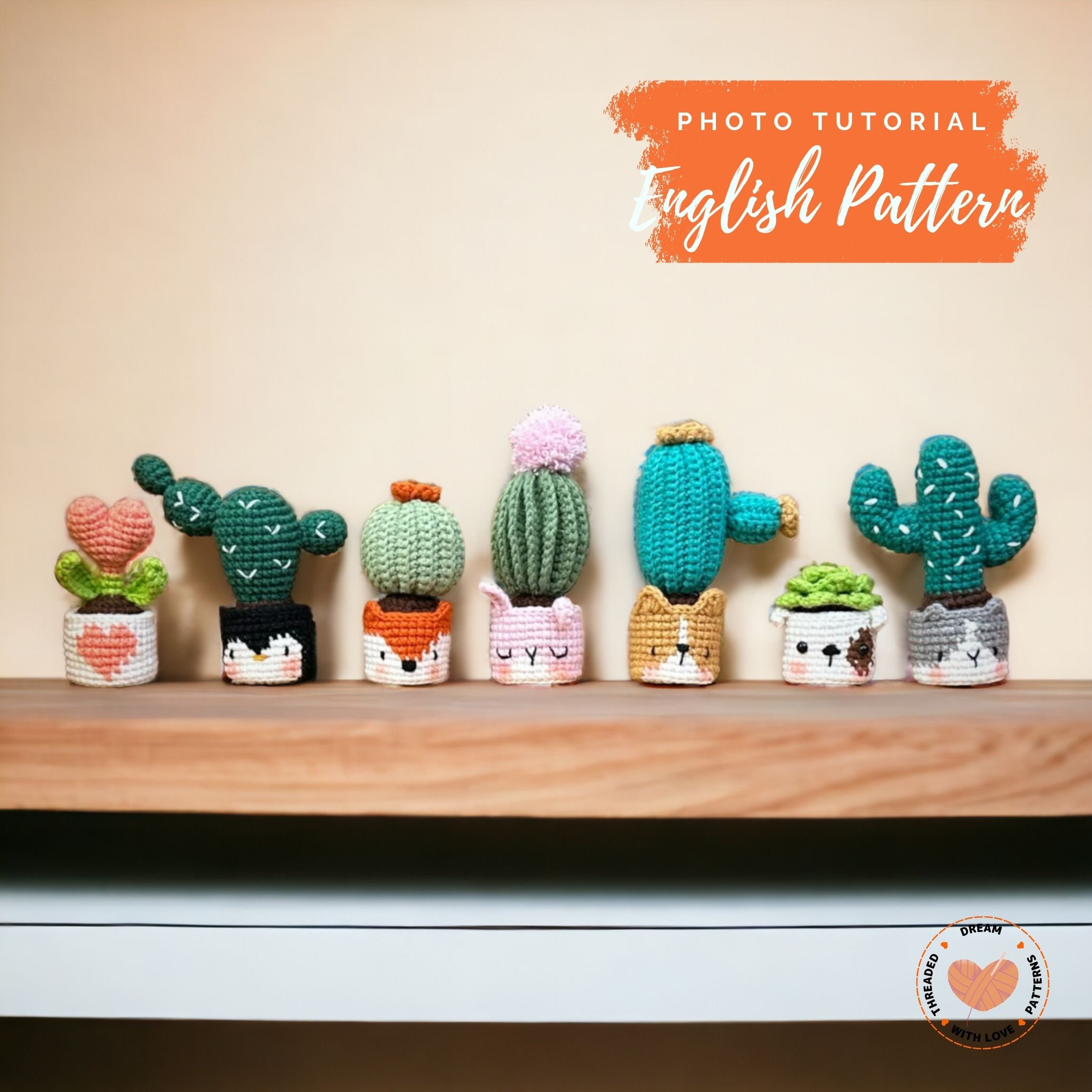 Flower Crochet Kit Tulip Flowerpot Step-by-step Video Tutorial DIY Home  Decoration Craft Gift Idea Pink 
