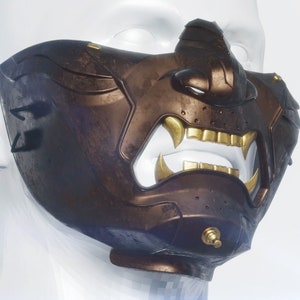 Mascara Ghost of Tsushima Mask High Quality 3D Printer Files 3D STL model Print STL File 3D Digital Printing STL File for 3D Printers
