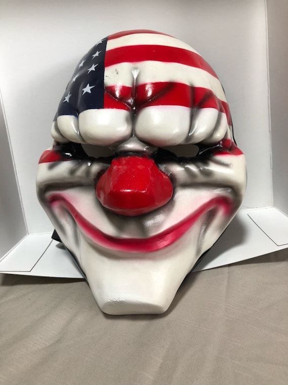 Payday 2 Dallas Maskk Helmet Cosplay 3D Digital Printing STL File