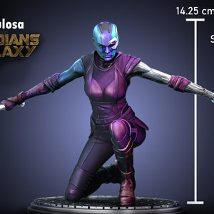Guardian of the Galaxy Nebula  High Quality 3D Printer Files 3D STL model Print STL File 3D Digital Printing STL File for 3D Printers
